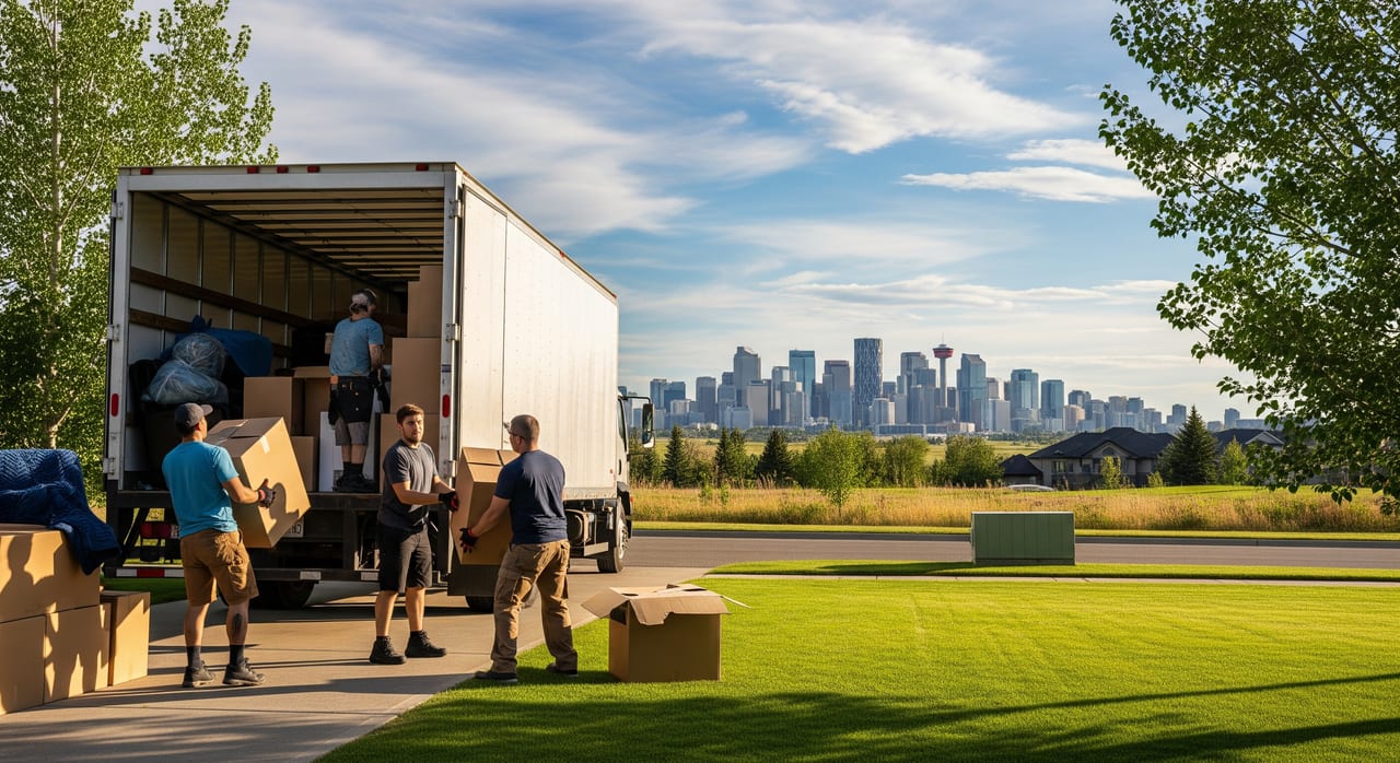 Déménageurs professionnels à Calgary