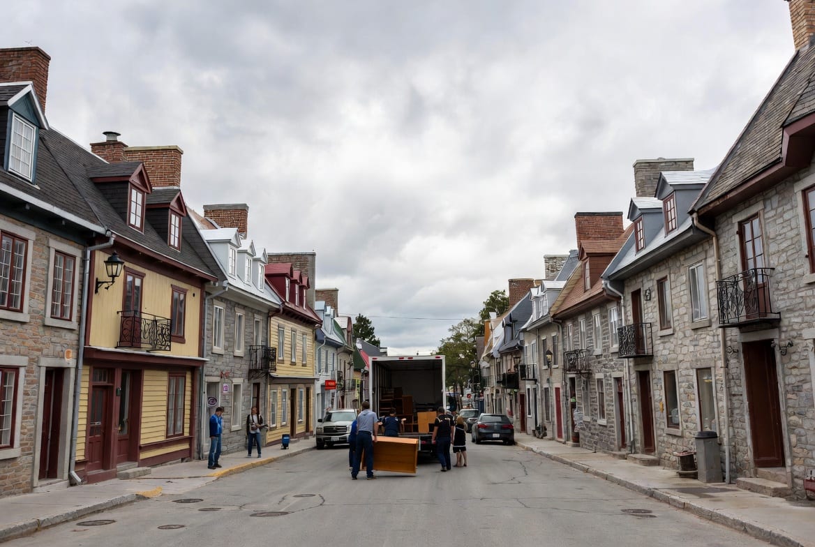 Moving services in Old Quebec