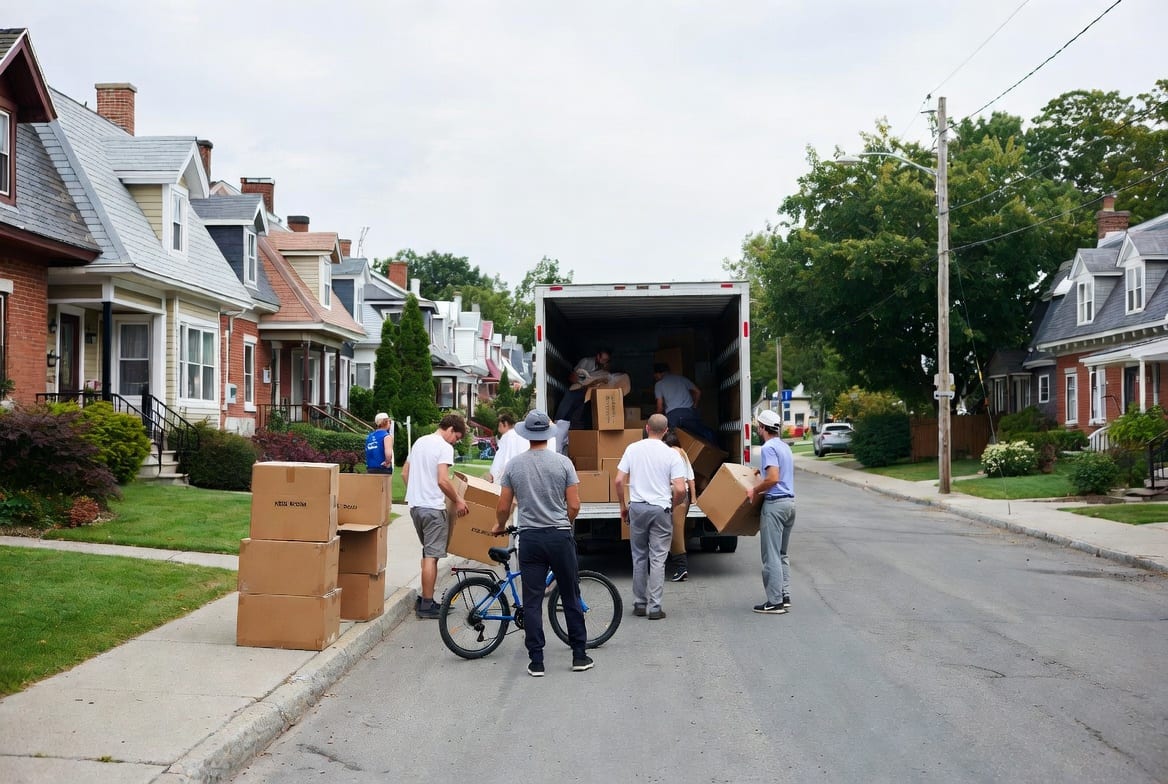 Moving services in Westdale